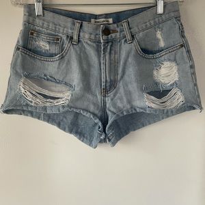 Billibong Jean shorts.